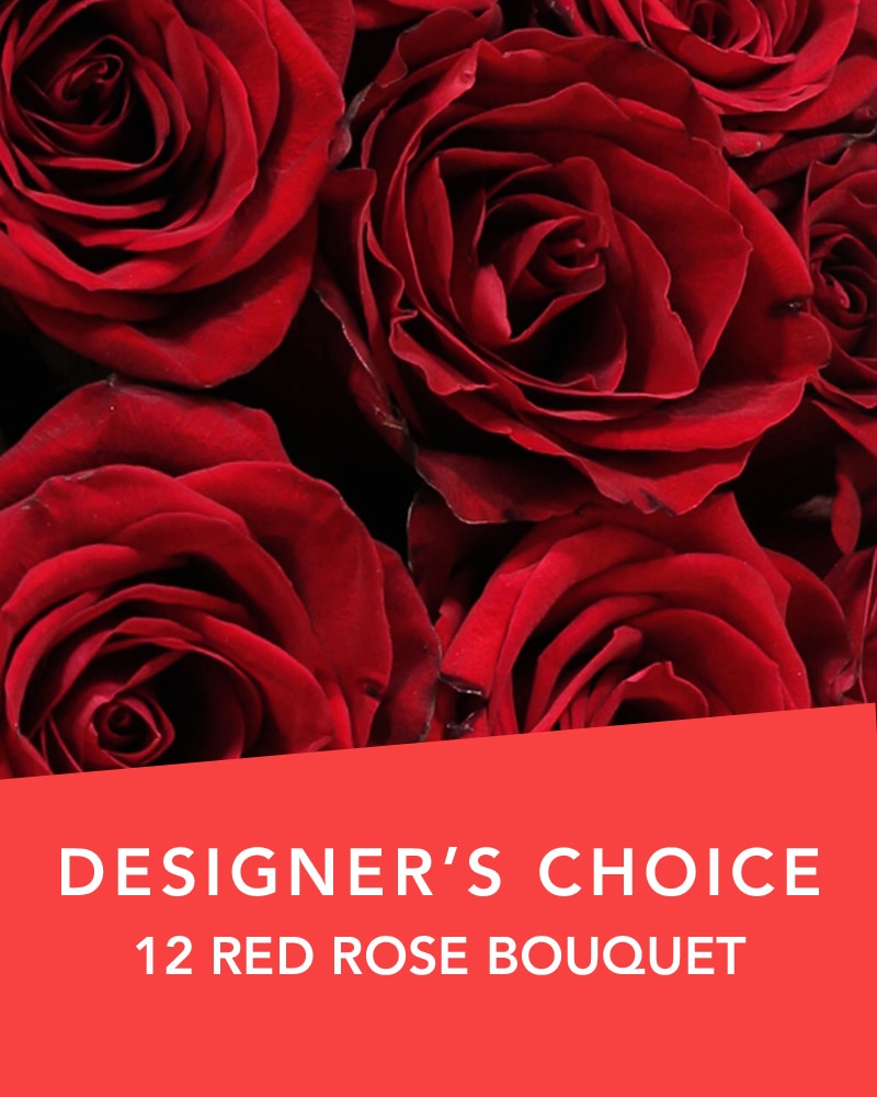 DC 12 RED ROSE BOUQUET
